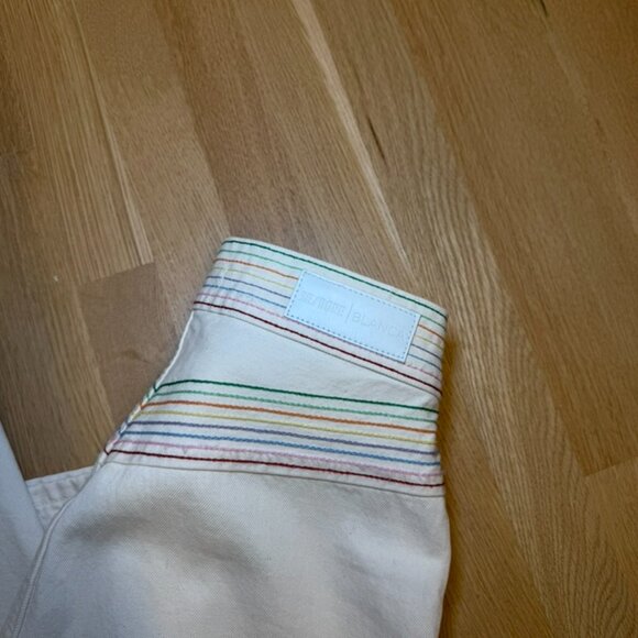 RE/DONE LIMITED EDITION: THE BLANCA JEAN IN ECRU - Picture 5 of 6